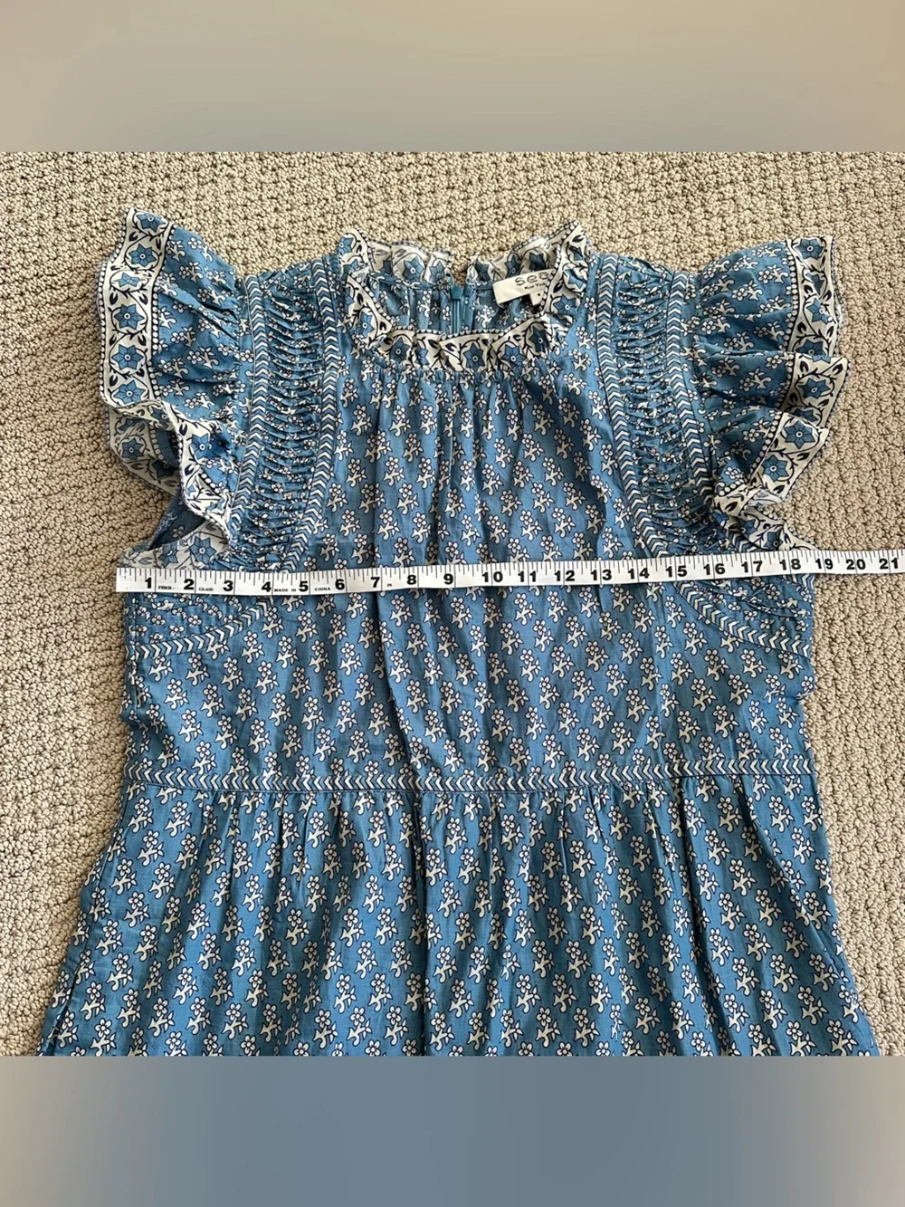 Sea soft blue